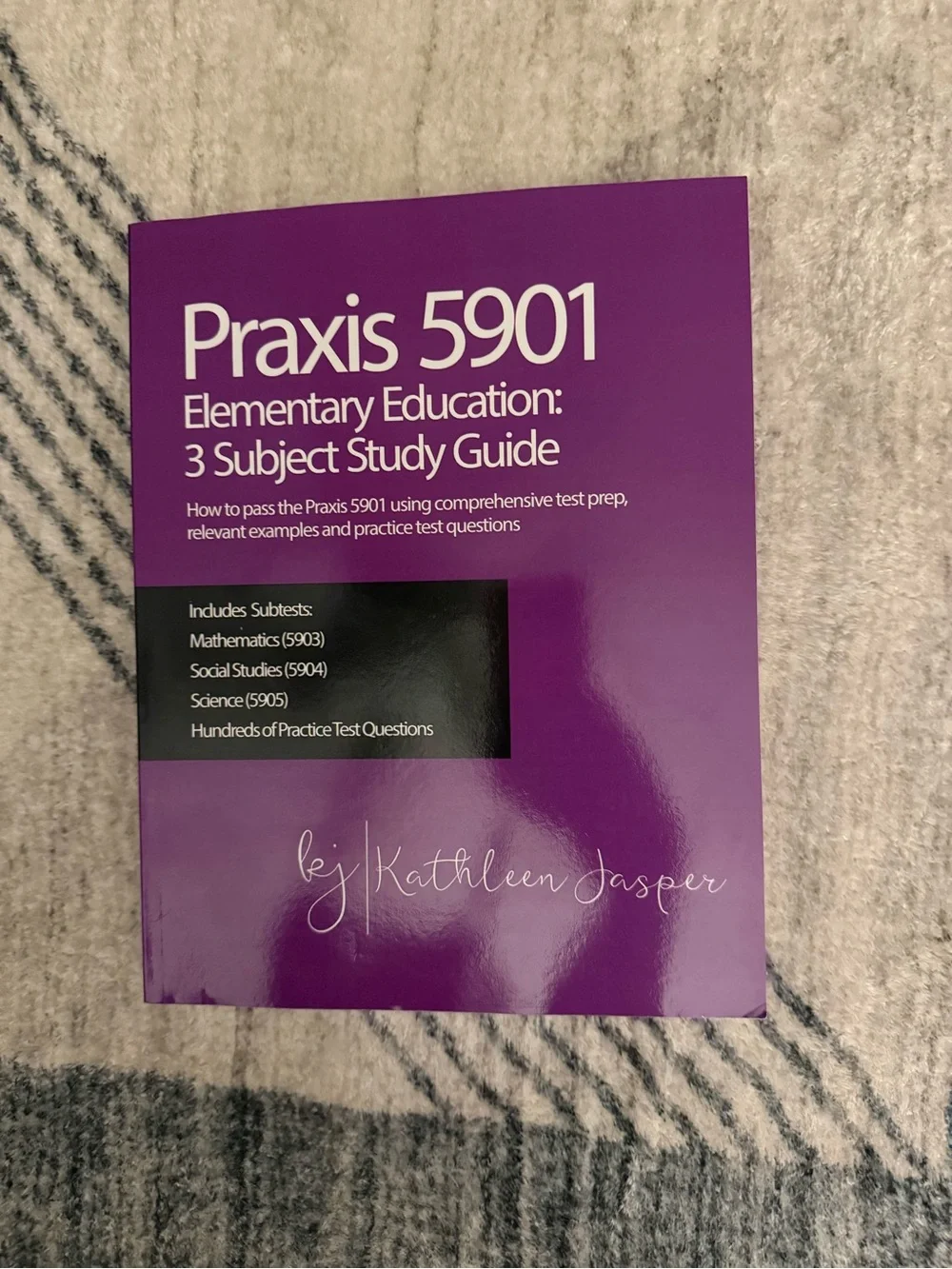 Praxis 5901 Elementary Education 3-Subject Study Guide - Purple